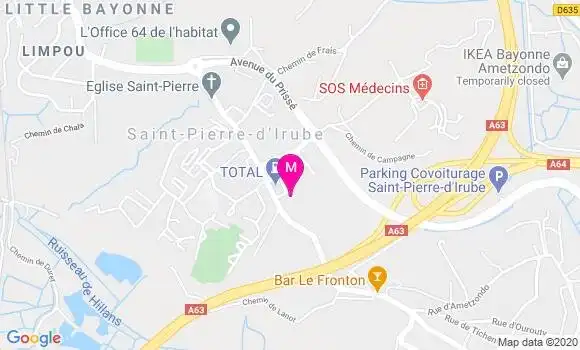 Localisation Dr Marie Dilly Feldis
