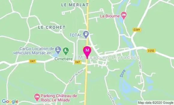 Localisation Dr Heloise Rama
