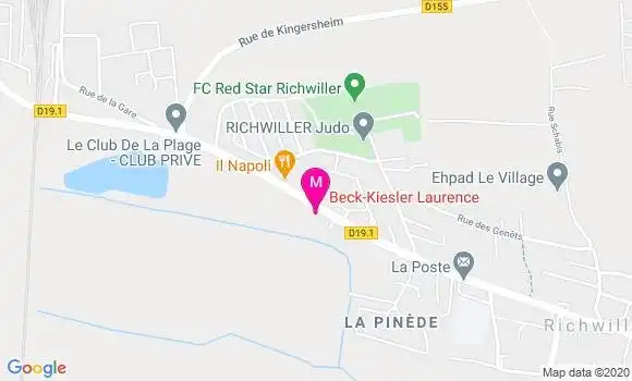 Localisation Dr Gael Walch