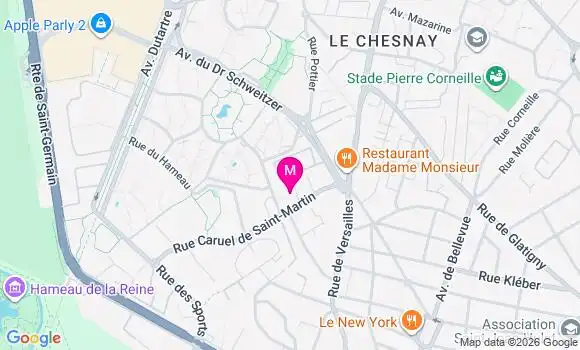 Localisation Dr Charlotte De Ferrier de Rieze