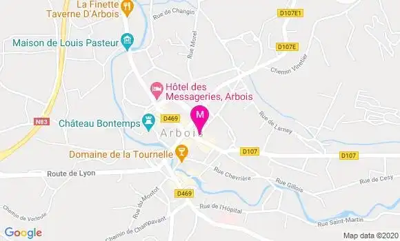 Localisation Dr Valerie Cachot