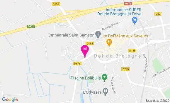 Localisation Dr Josiane Le Bono