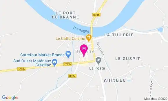 Localisation Dr Carole Sabaty