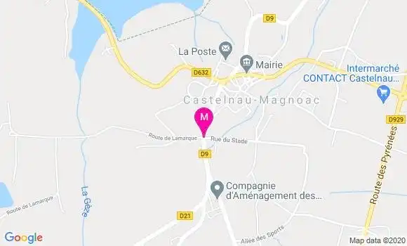 Localisation Dr Thierry Sabathier