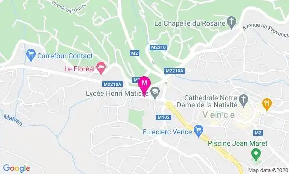 Localisation Dr Catherine Choukroun