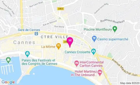Localisation Dr Marc Journo