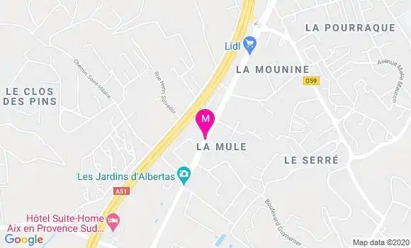 Localisation Dr Isabelle Gonnet
