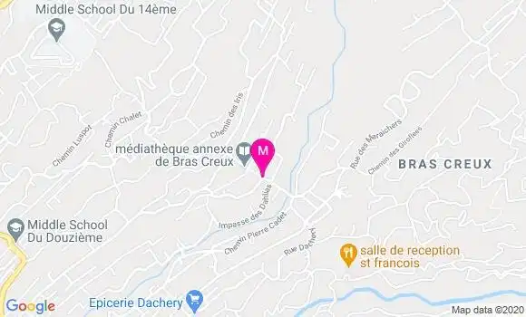 Localisation Dr Sarah Jacomet