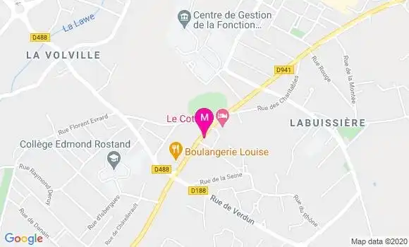 Localisation Dr Elodie Dhenain
