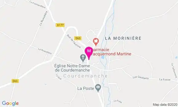 Localisation Dr Anne Claire Lawson