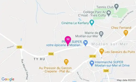 Localisation Dr Gaelle Penin