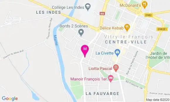 Localisation Dr Laurence Songy