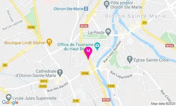 Localisation Dr Pauline Loustau