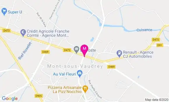 Localisation Dr Aurore Lebeau