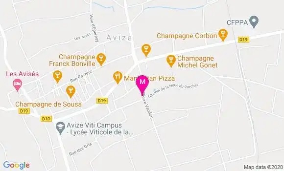 Localisation Dr Severine Descarrier