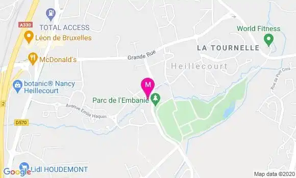 Localisation Dr Laurence Joube