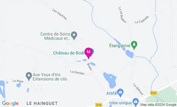 Localisation Dr Elena Le Chapelain