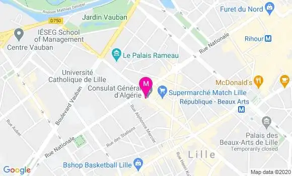 Localisation Dr Charlotte Chavain