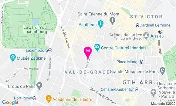 Localisation Dr Benoit Dumont