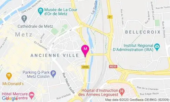 Localisation Dr Sylvie Balteau