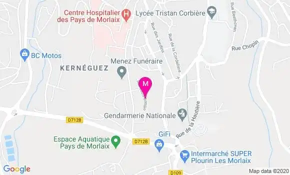 Localisation Dr Mathieu Cardyn