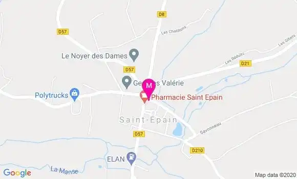 Localisation Dr Judit Beaudoire