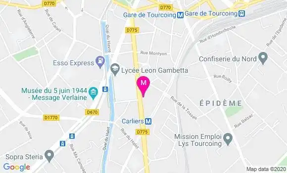 Localisation Dr Stanislas Deprez