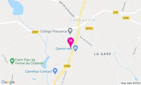 Localisation Dr Alix Vargas
