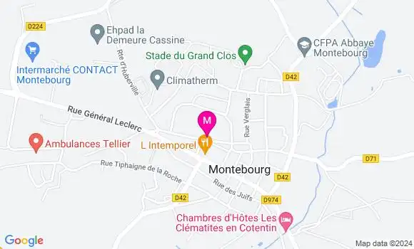 Localisation Dr Yohann Eudes