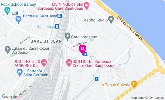 Localisation Dr Bertrand Discazeaux