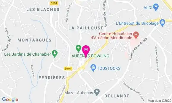 Localisation Dr Karin Buyst