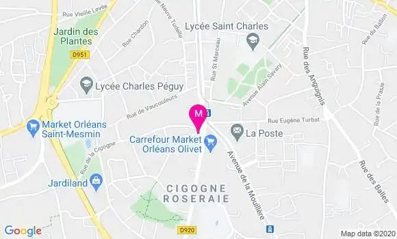 Localisation Dr Laurent Ville