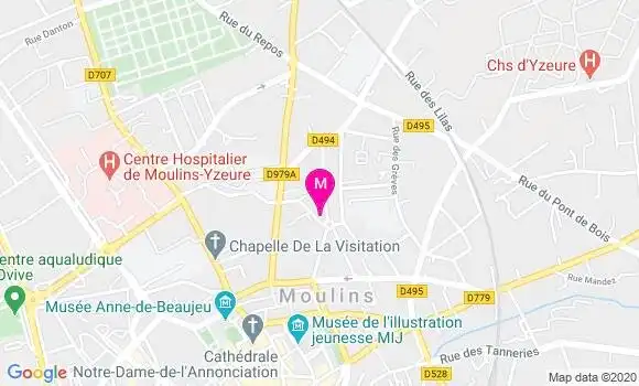 Localisation Dr Julien Carpentier