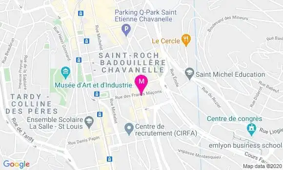 Localisation Dr Marie Laure Morfin