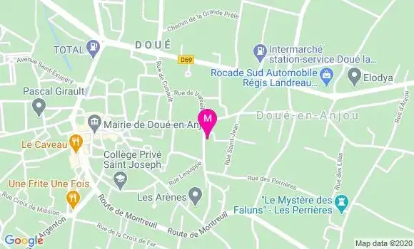 Localisation Dr Vincent Gourd