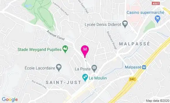 Localisation Dr Jordan Lachkar