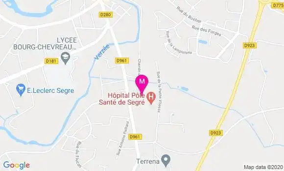 Localisation Dr Heloise Gislard