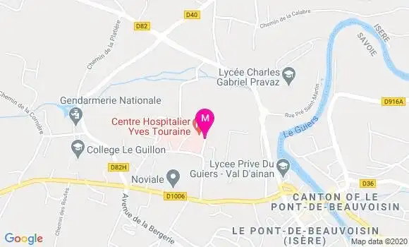 Localisation Dr Bernadette De Marco