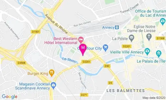 Localisation Dr Julien Chouteau