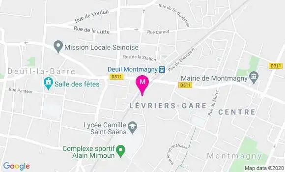 Localisation Dr Maryse Marchand