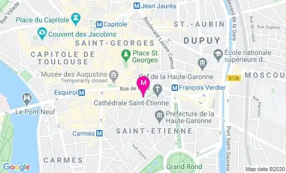 Localisation Dr Cecile Faurie Dubus