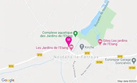 Localisation Dr Aude Delva
