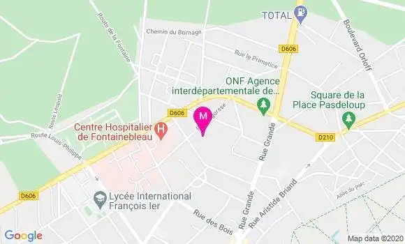 Localisation Dr Arnaud Dache