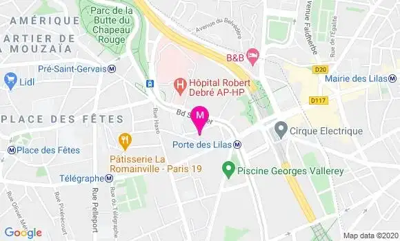 Localisation Dr Benjamin Bertheas