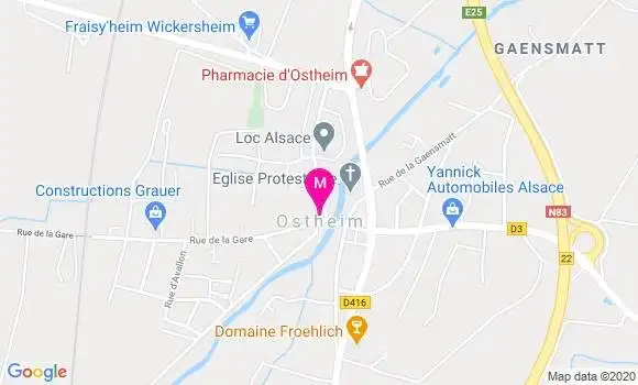 Localisation Dr Nicolas De Smet