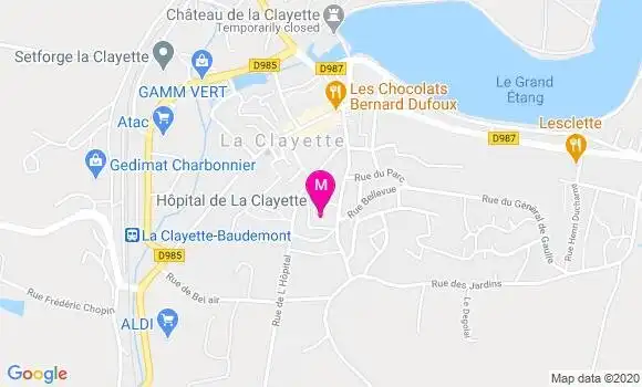 Localisation Dr Elise Boucaud