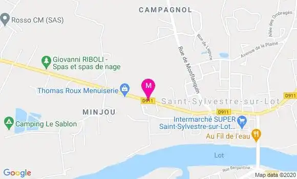 Localisation Dr Didier Viejo Fuertes