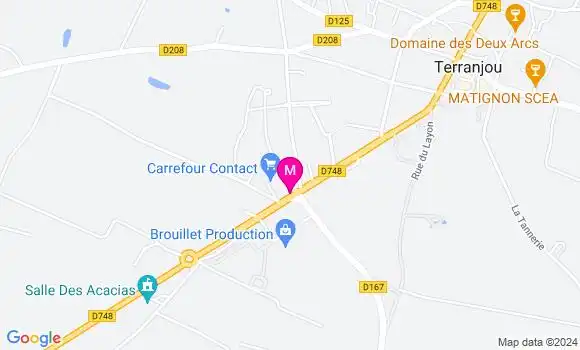 Localisation Dr Gauthier Pierre