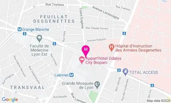 Localisation Dr Julien Anriot