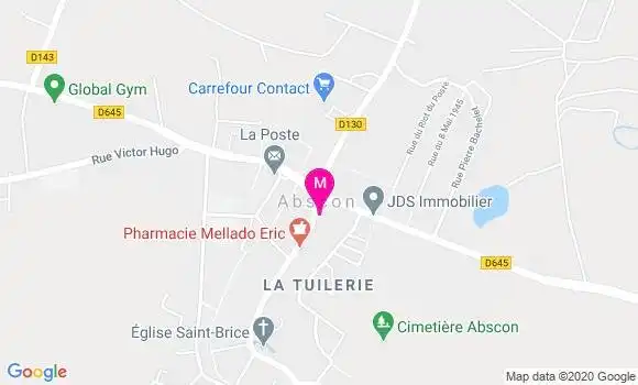 Localisation Dr Corinne Lesage